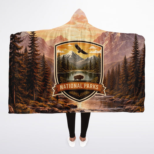 National Parks - Hooded Blanket