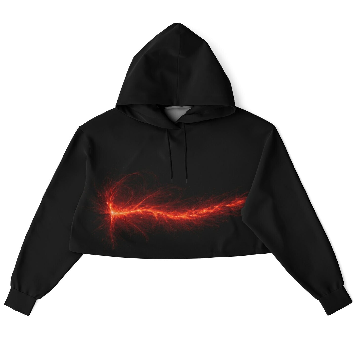 Plasma Flare - Crop Hoodie