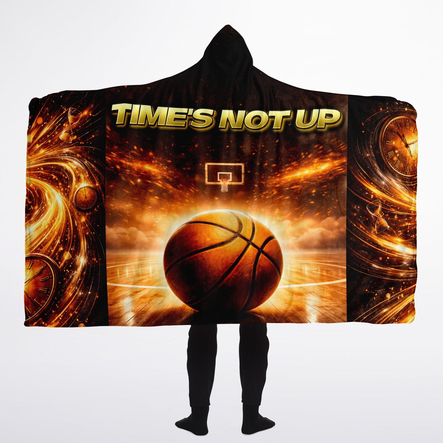 Time's not up - Hooded Blanket
