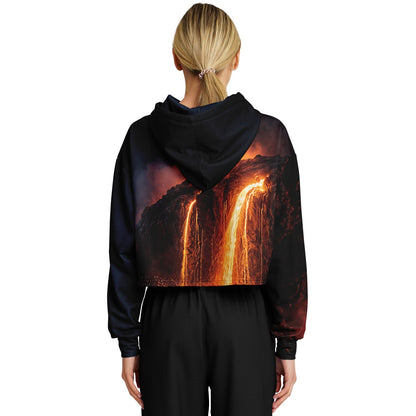 Mantle Emergence - Crop Hoodie