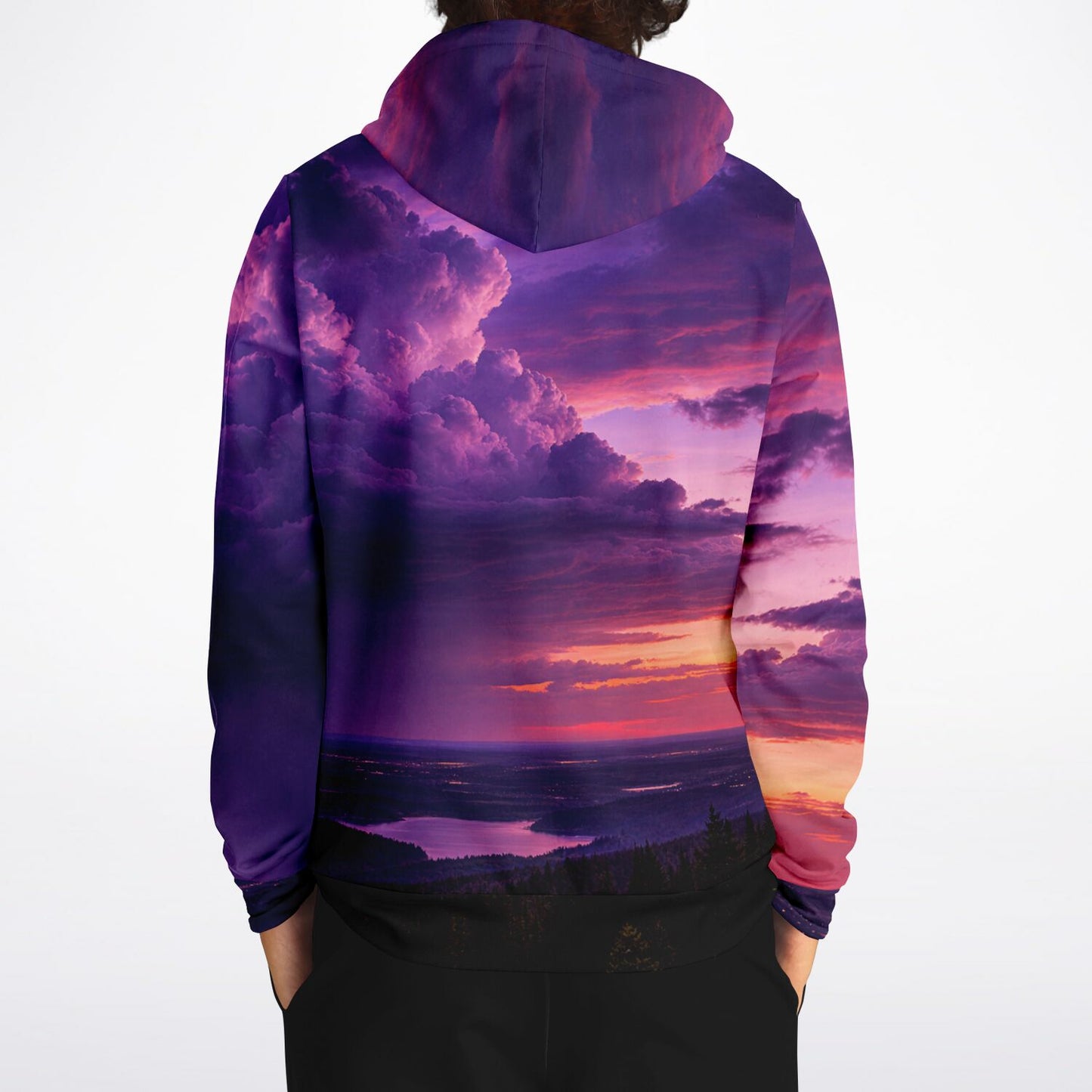 Opposite Sunset - Athletic Hoodie