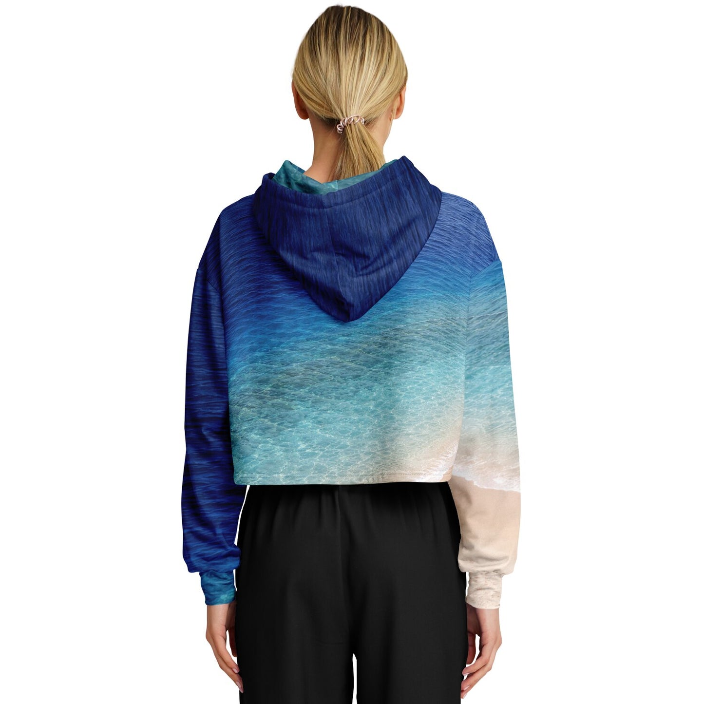Coastal Shelf - Crop Hoodie