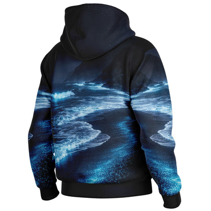 Lucent Tide - Button Hoodie