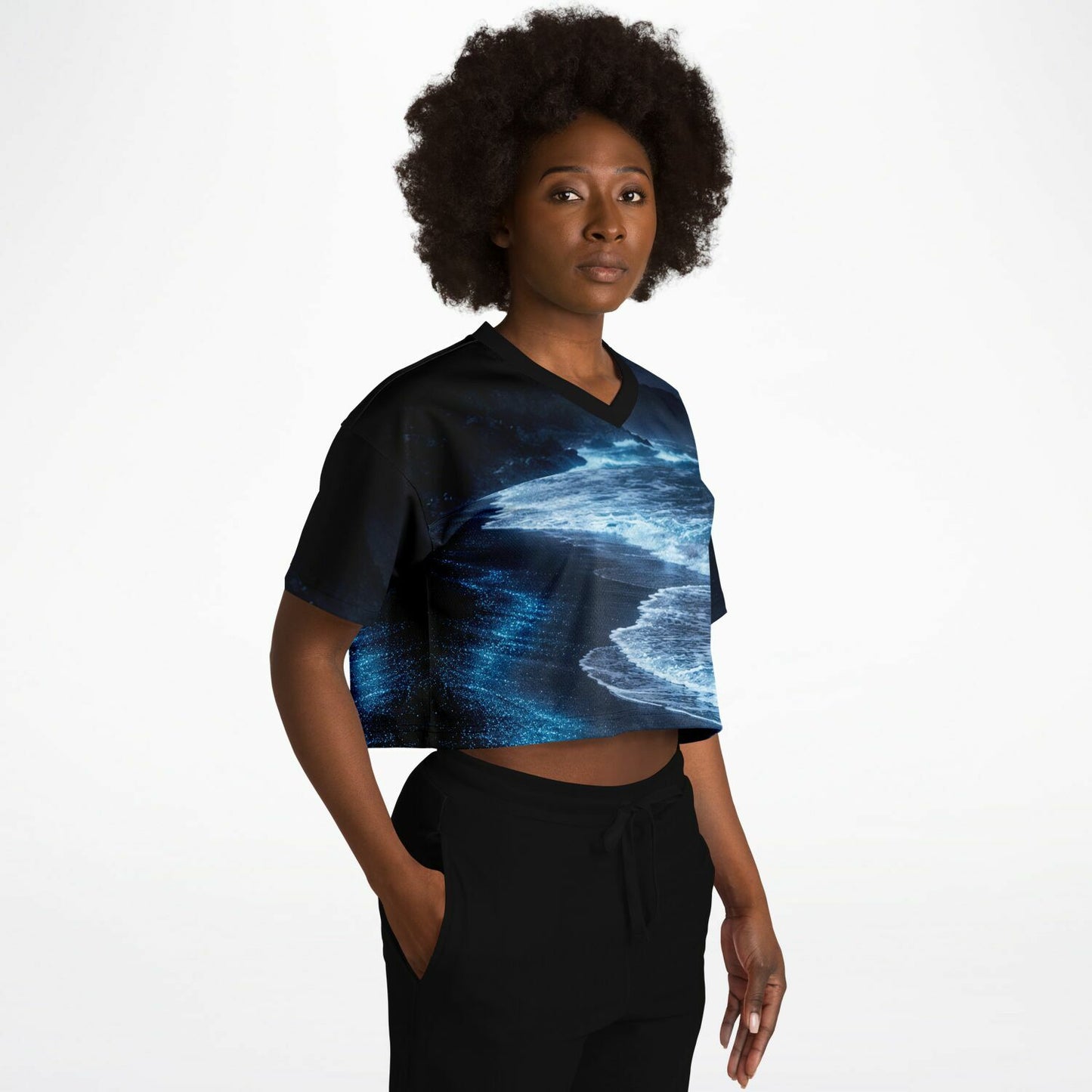 Lucent Tide - Athletic Crop Top