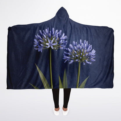 Agapanthus - Hooded Blanket