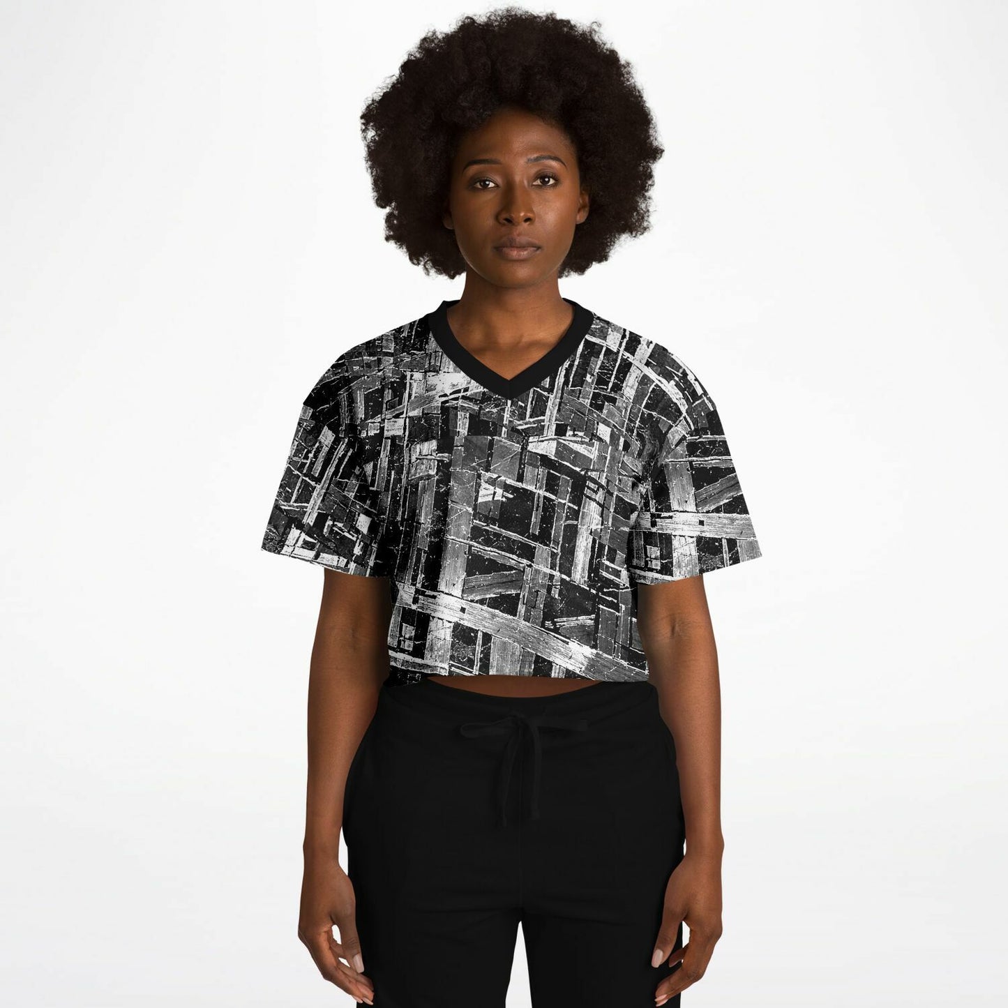 Meteorite Core - Athletic Crop Top