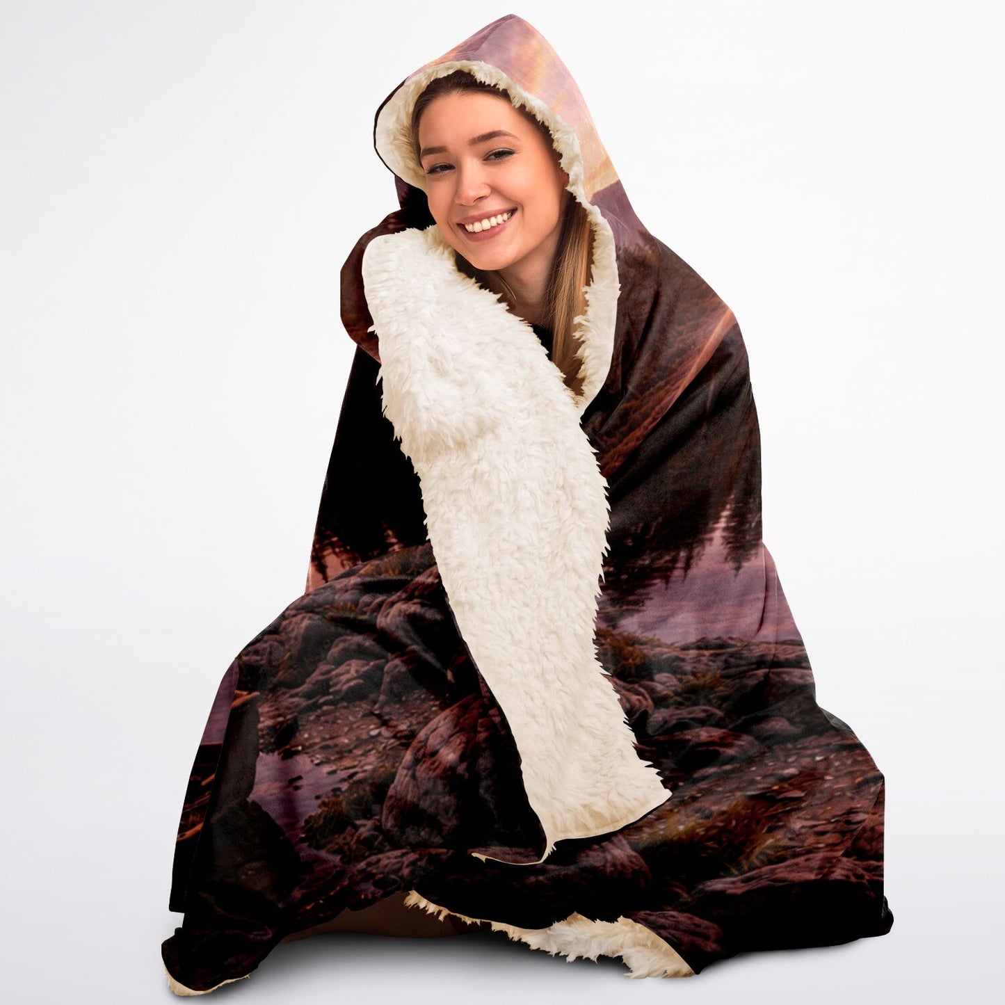 Keepin' it reel - Hooded Blanket