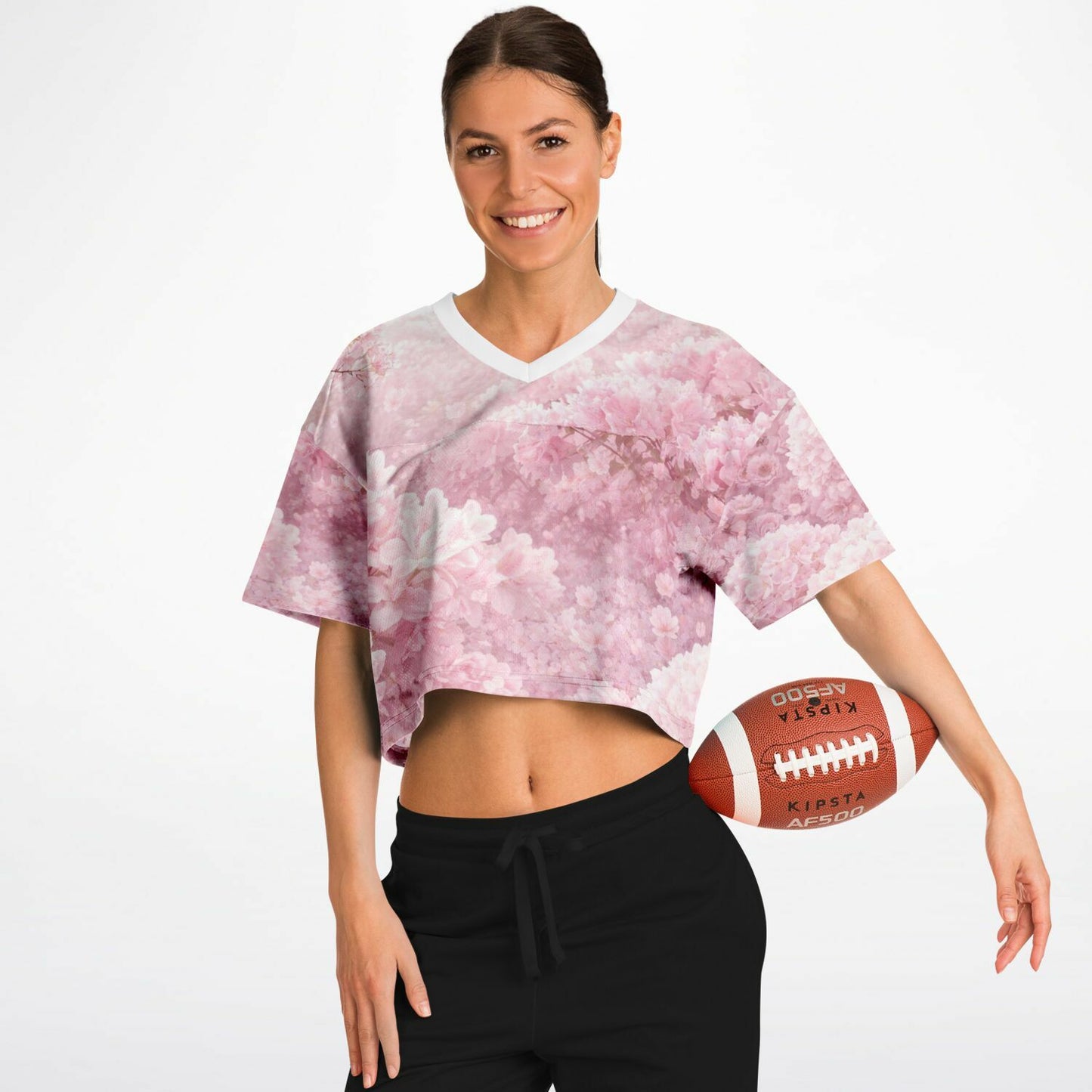 Flower Garden - Athletic Crop Top