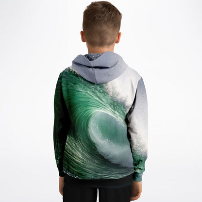 Wave Filter - Kids Hoodie