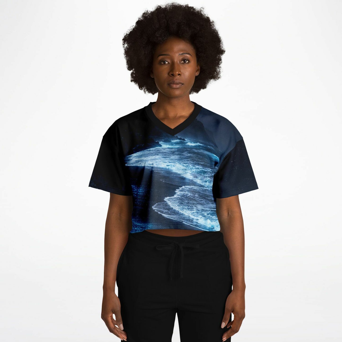 Lucent Tide - Athletic Crop Top