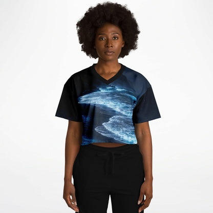 Lucent Tide - Athletic Crop Top