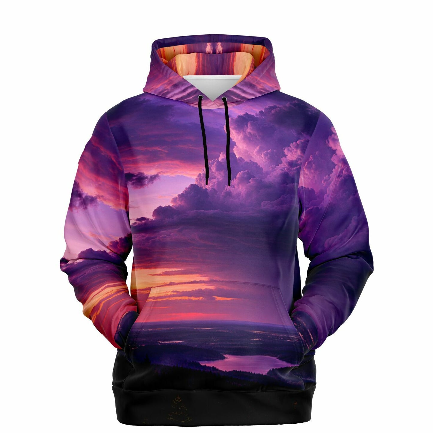 Opposite Sunset - Athletic Hoodie