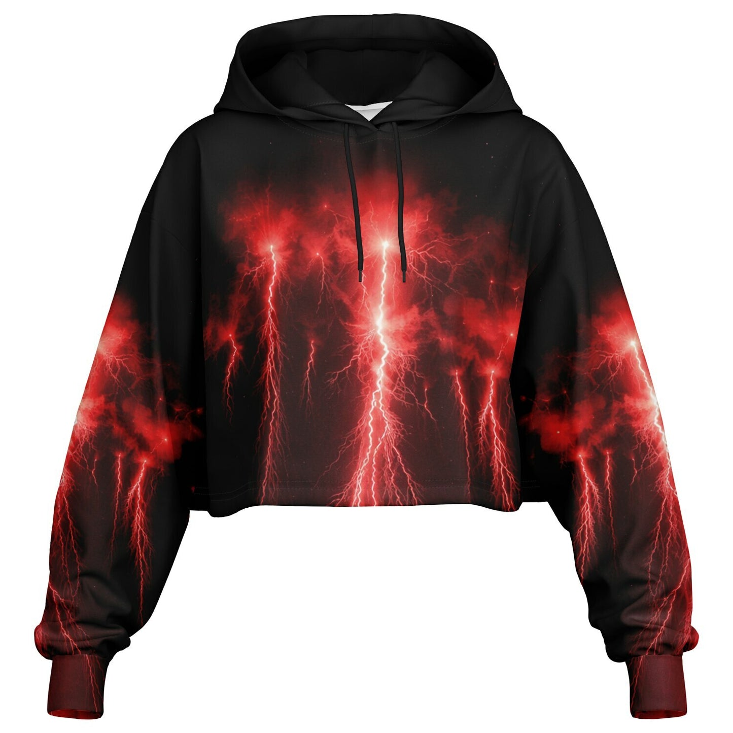 Lightning Sprites - Crop Hoodie