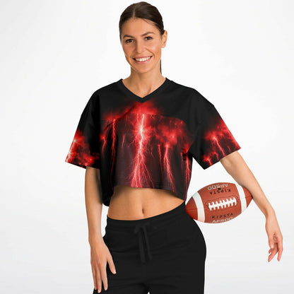 Lightning Sprites - Athletic Crop Top