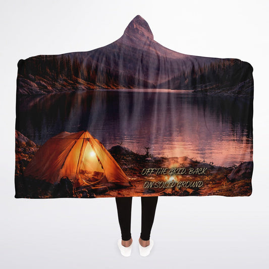 Off the grid - Hooded Blanket