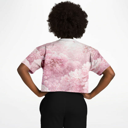Flower Garden - Athletic Crop Top