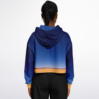 Deep Sky - Crop Hoodie