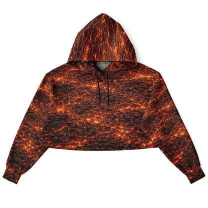 Ancient Sunlight - Crop Hoodie