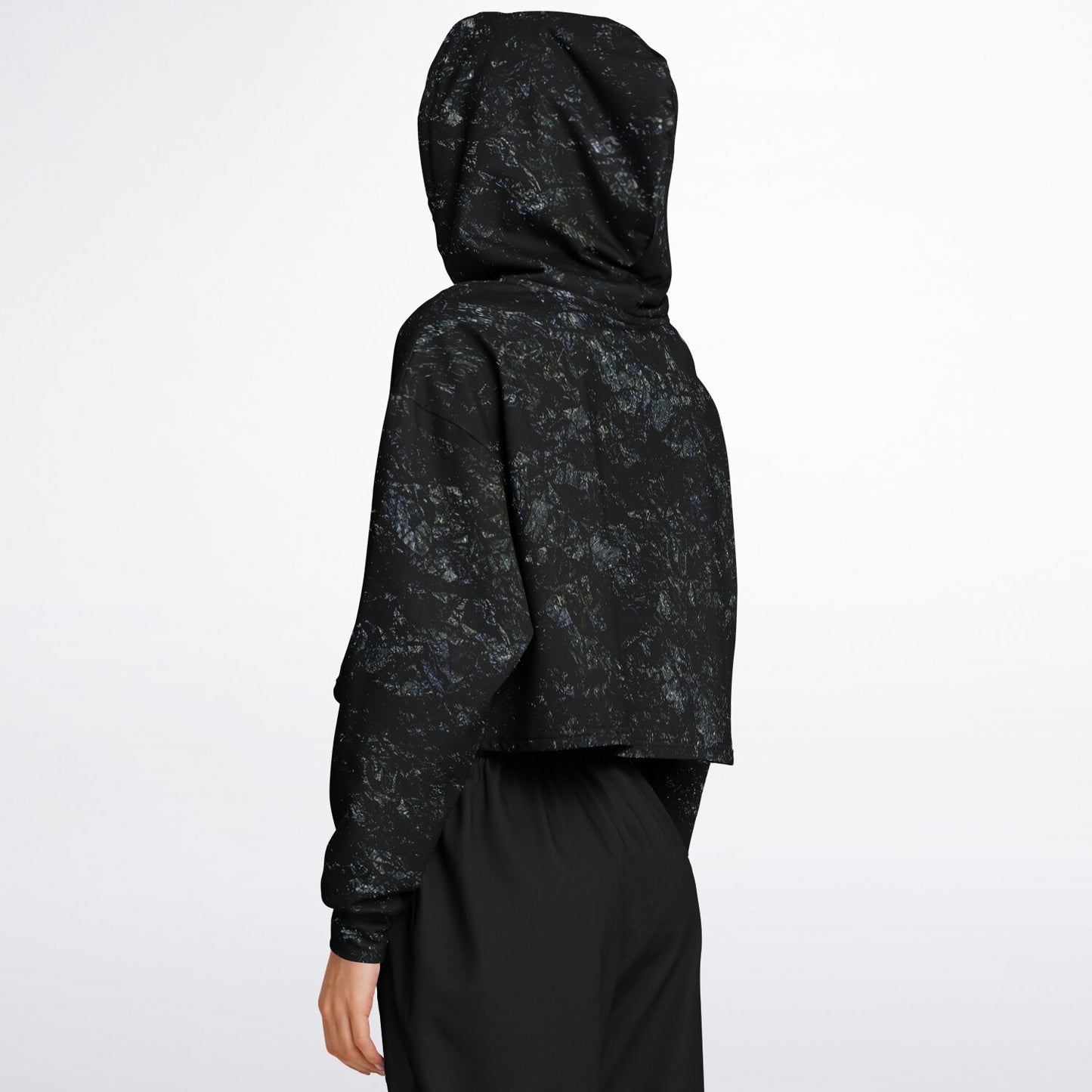 Earth Mass - Crop Hoodie