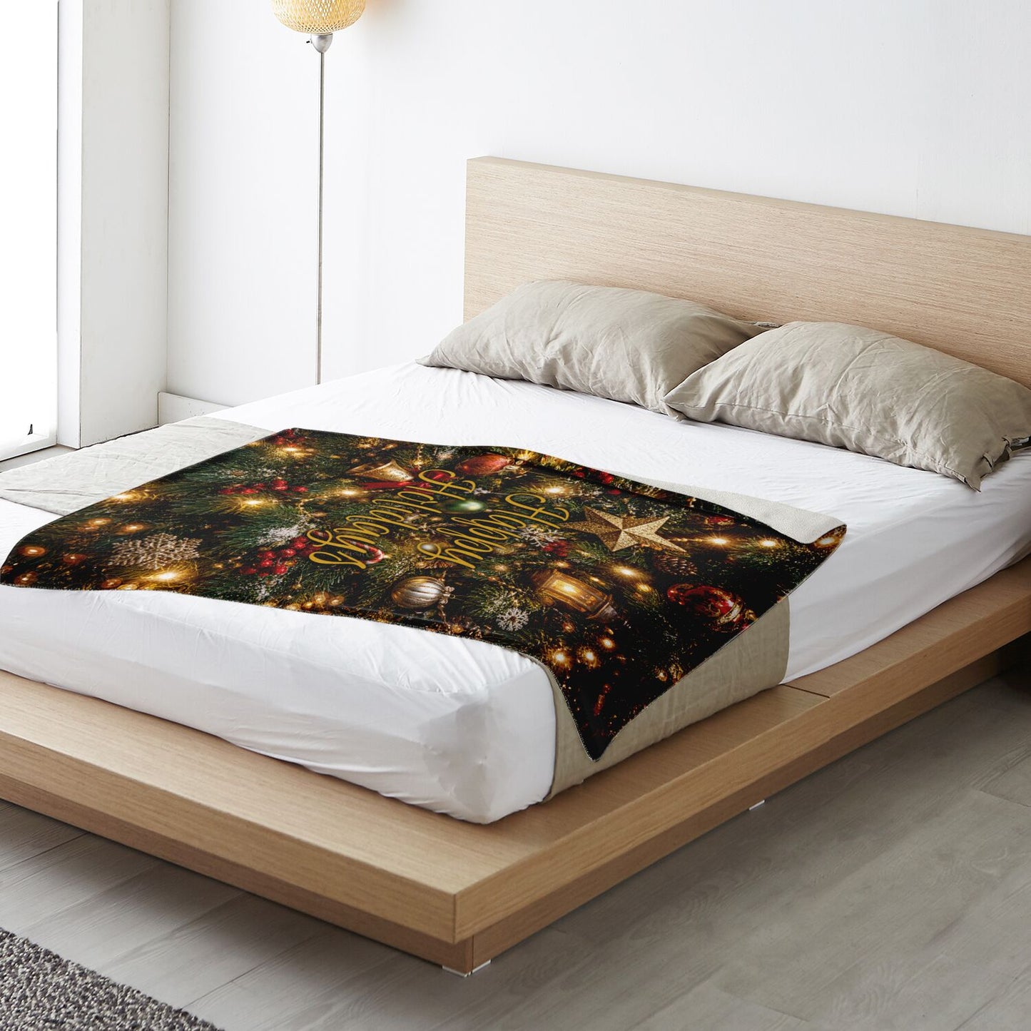 Happy Holidays - Premium Decoration Blanket