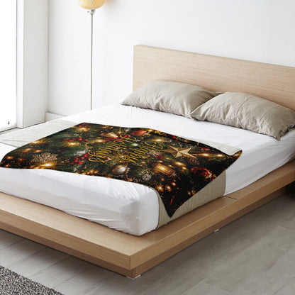 Happy Holidays - Premium Decoration Blanket