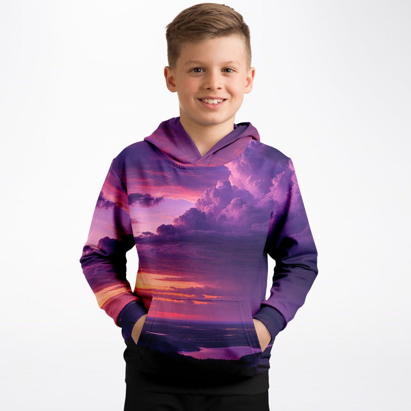 Opposite Sunset - Kids Hoodie