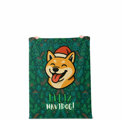Feliz Navidog V1 - Premium Decoration Blanket