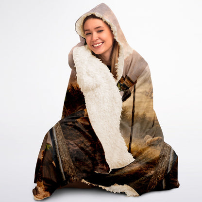 Boy who cried wolf - Hooded Blanket