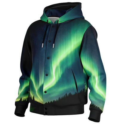 Solar Wind - Button Hoodie