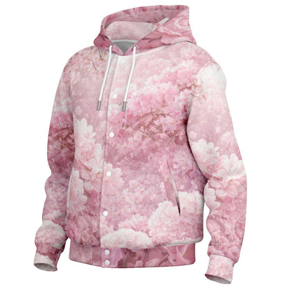 Flower Garden - Button Hoodie