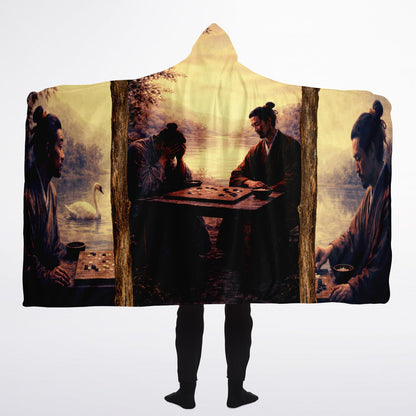 Distraction and focus - Hooded Blanket