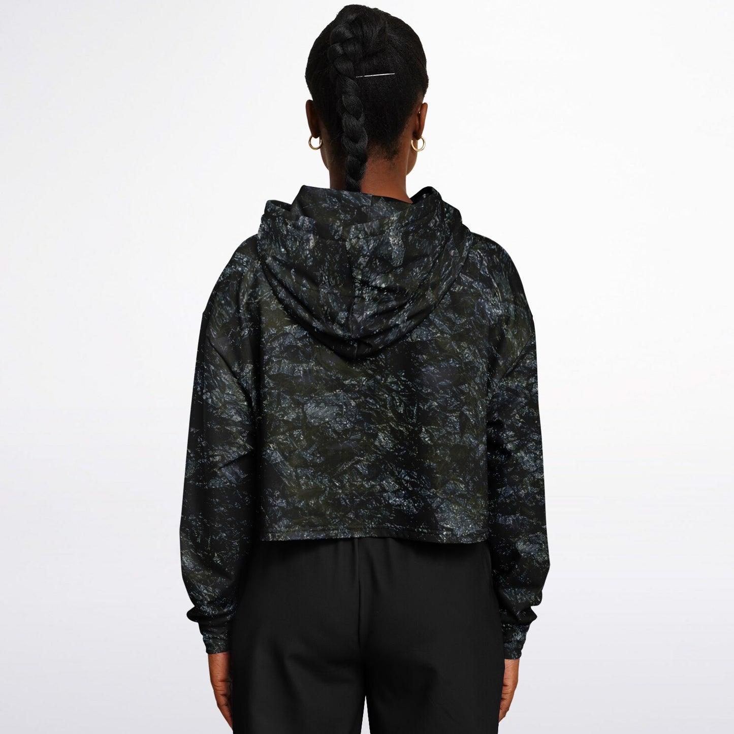 Earth Mass - Crop Hoodie