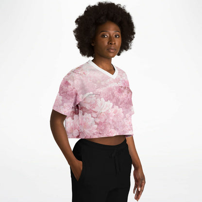 Flower Garden - Athletic Crop Top