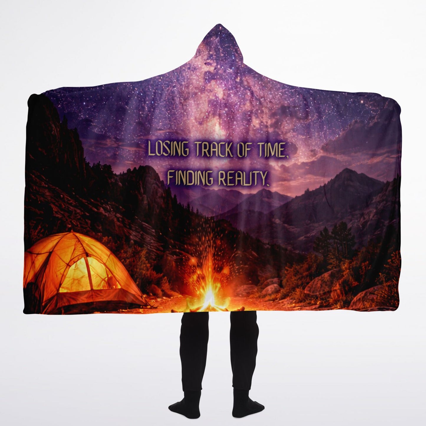 Finding reality - Hooded Blanket