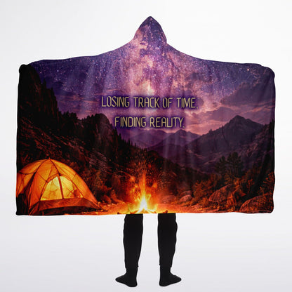 Finding reality - Hooded Blanket