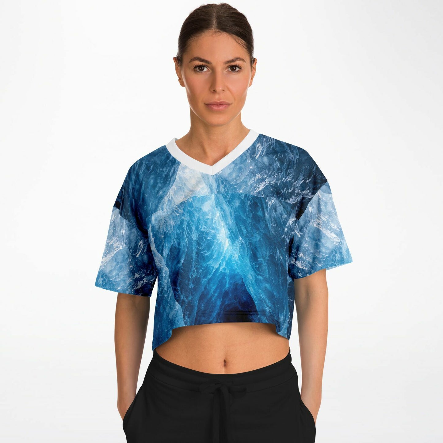 Glacial Core - Athletic Crop Top