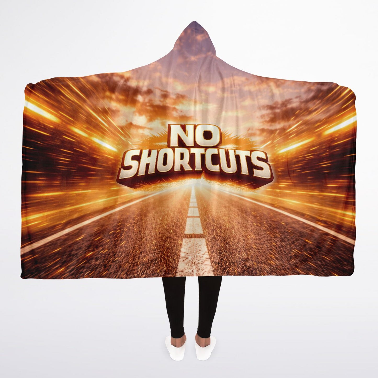 No shortcuts - Hooded Blanket