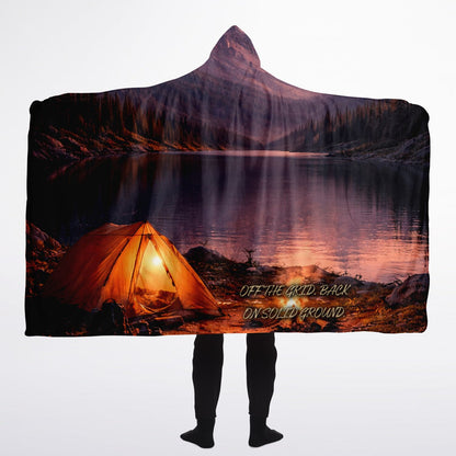Off the grid - Hooded Blanket
