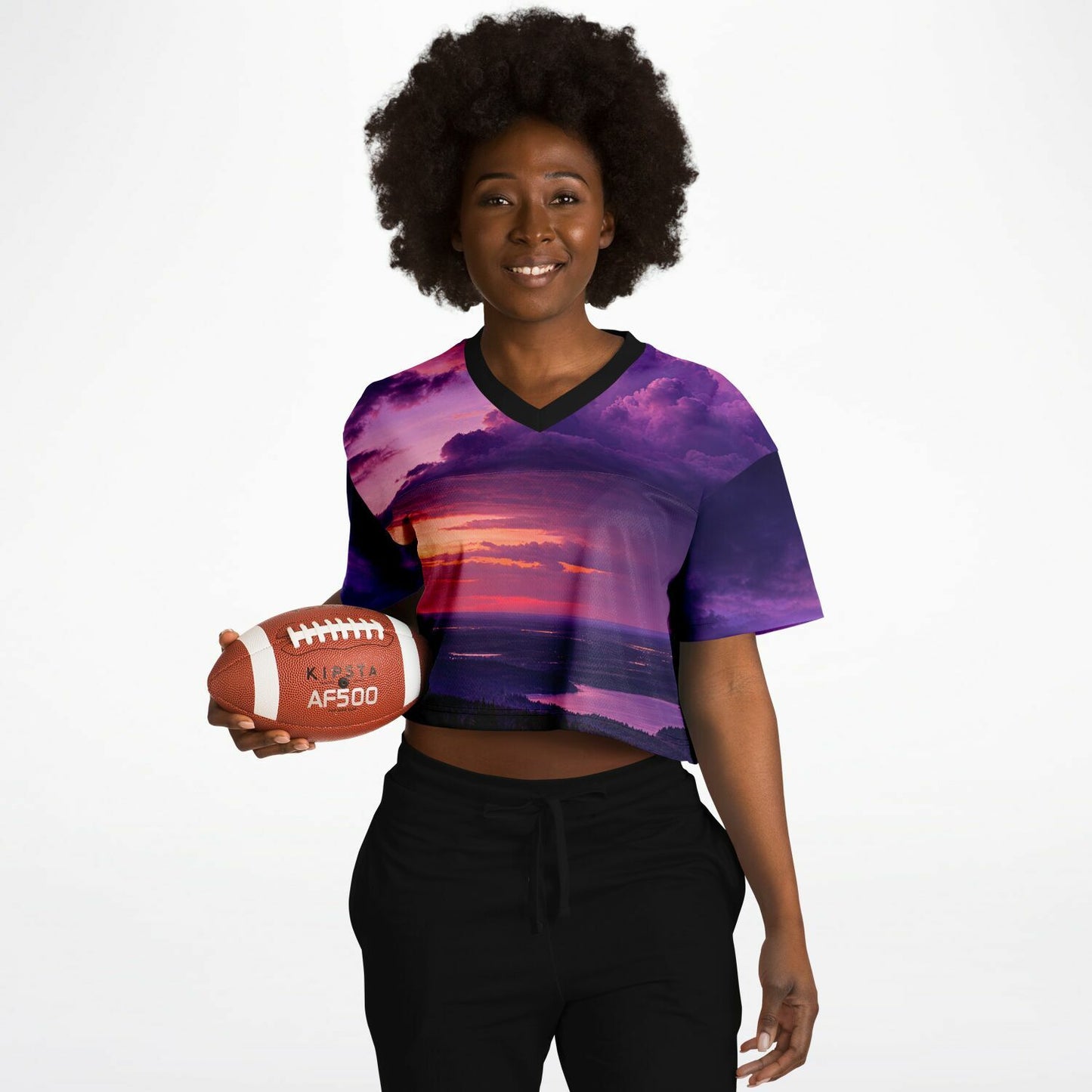 Opposite Sunset - Athletic Crop Top