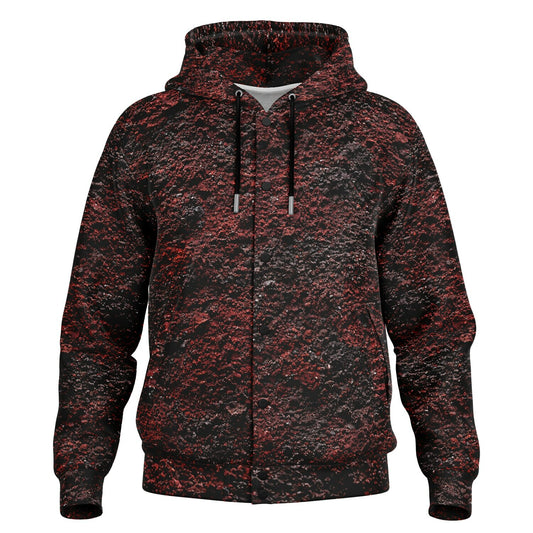 Volcanic Cinder - Button Hoodie