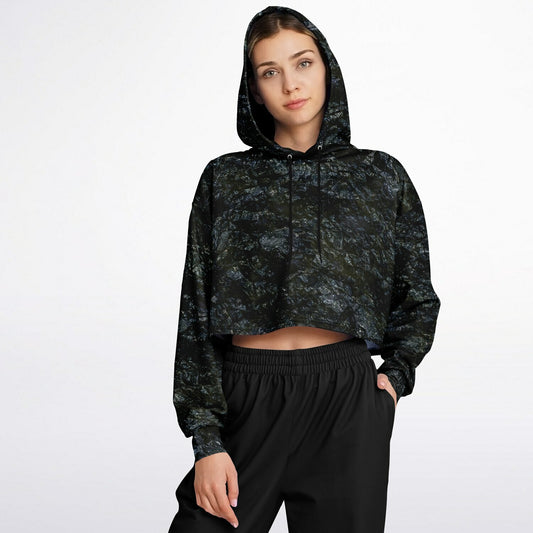 Earth Mass - Crop Hoodie