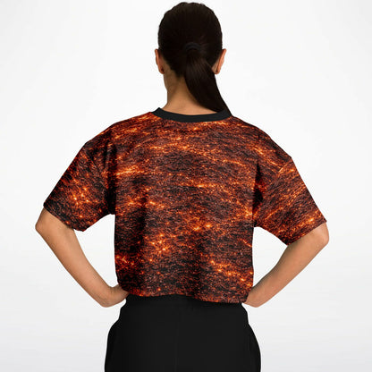 Ancient Sunlight - Athletic Crop Top
