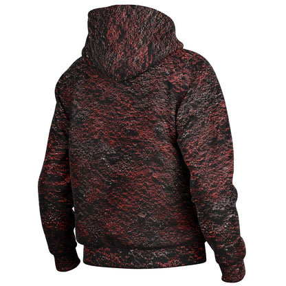 Volcanic Cinder - Button Hoodie