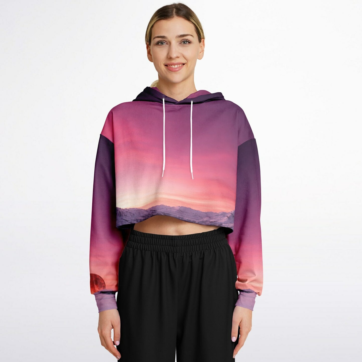 Umbra Phase - Crop Hoodie
