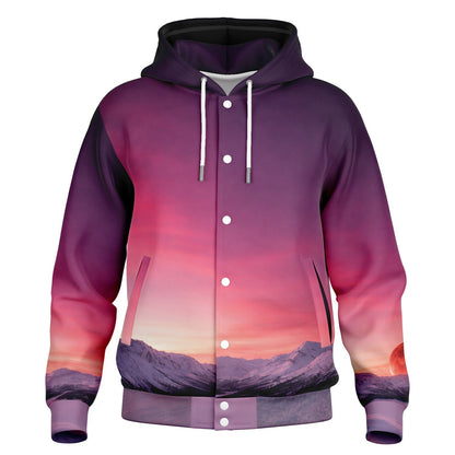 Umbra Phase - Button Hoodie