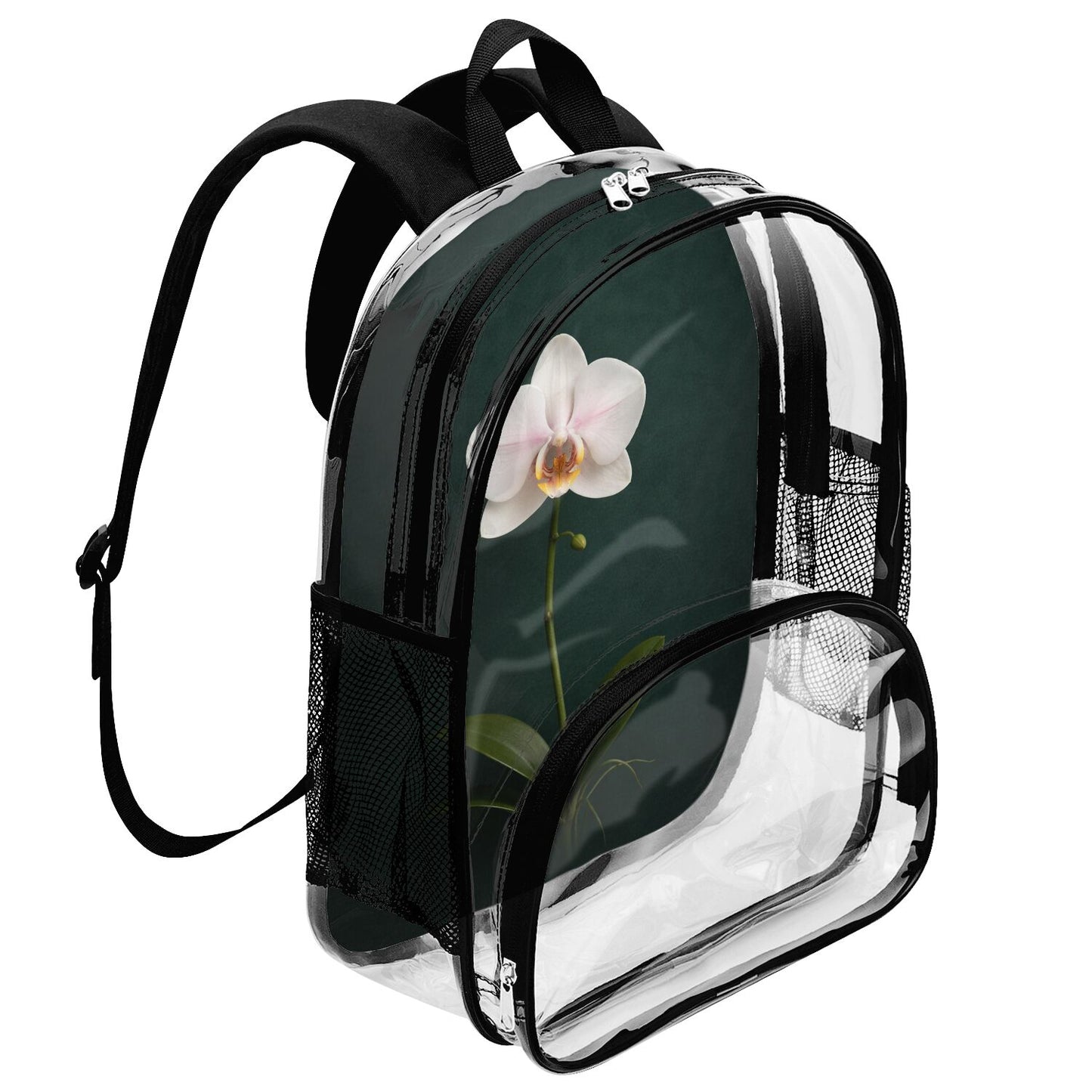 Moth Orchid - Clear Backpack