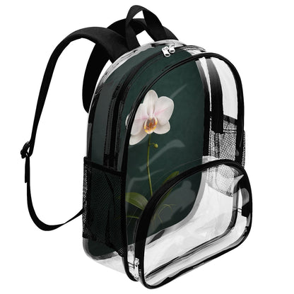 Moth Orchid - Clear Backpack