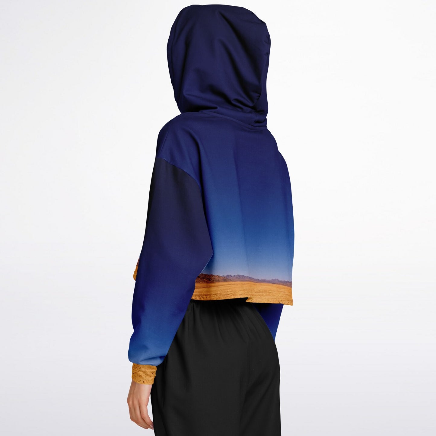 Deep Sky - Crop Hoodie