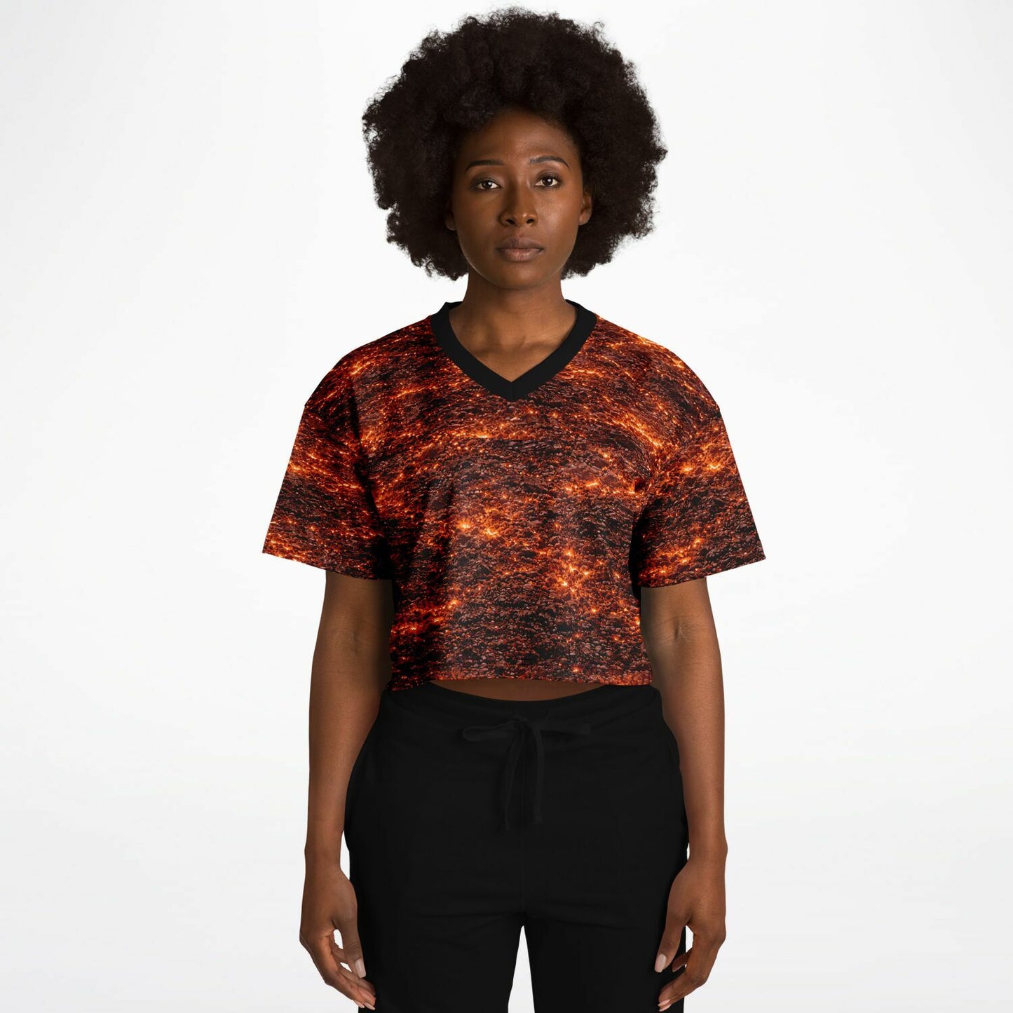 Ancient Sunlight - Athletic Crop Top