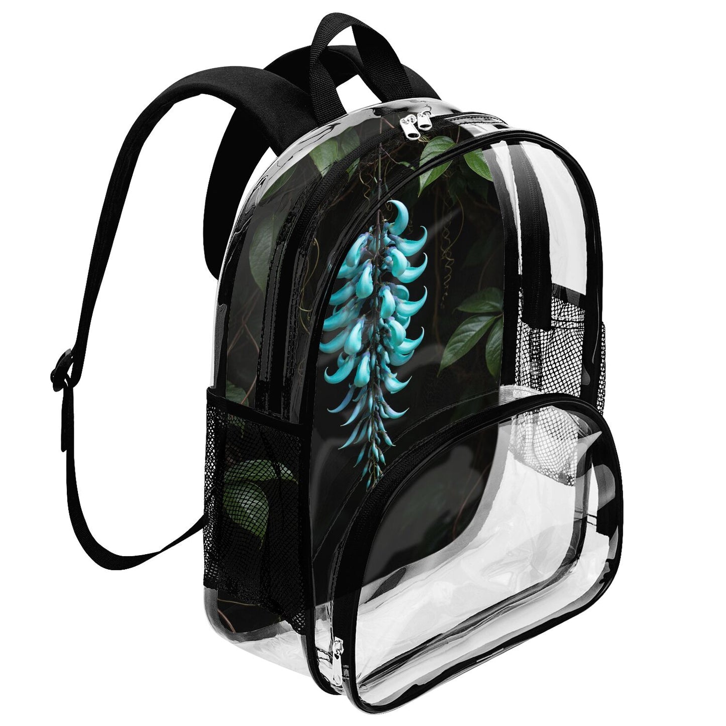 Jade Vine - Clear Backpack